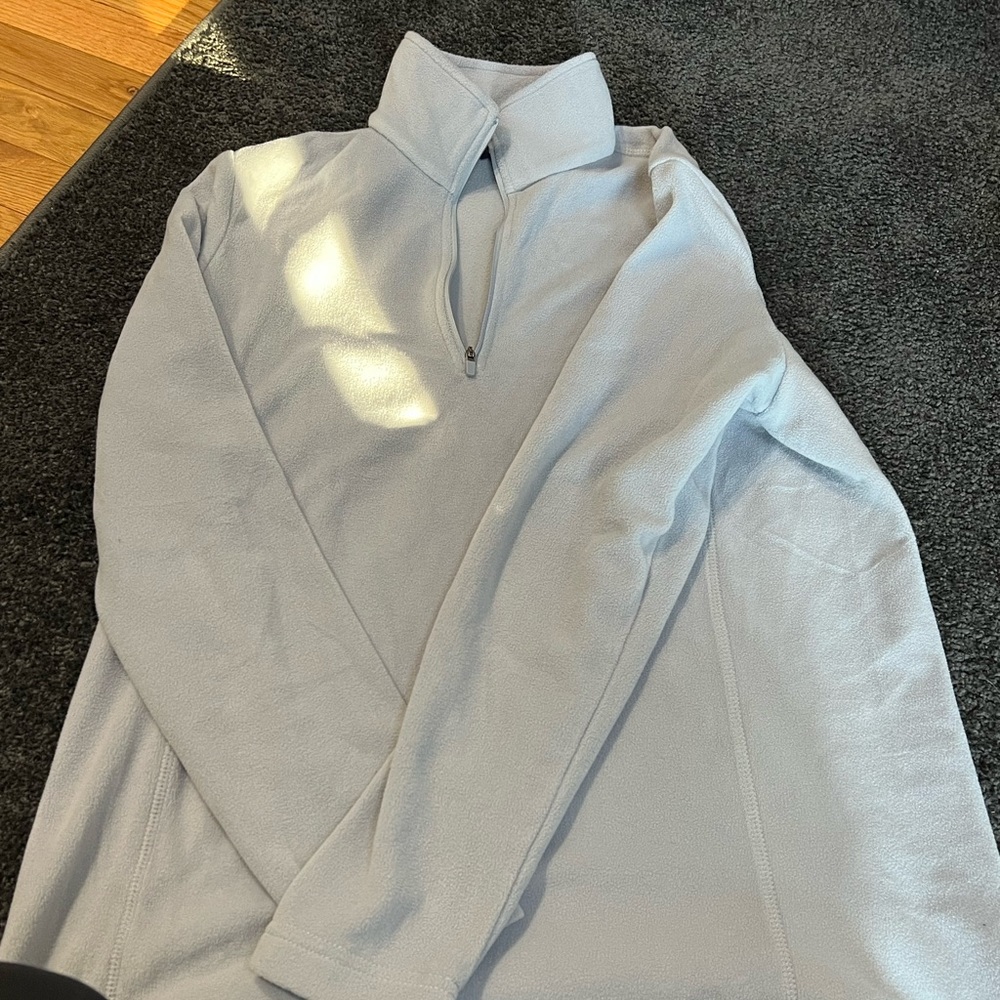 Boys M Lands End Quarter Zip